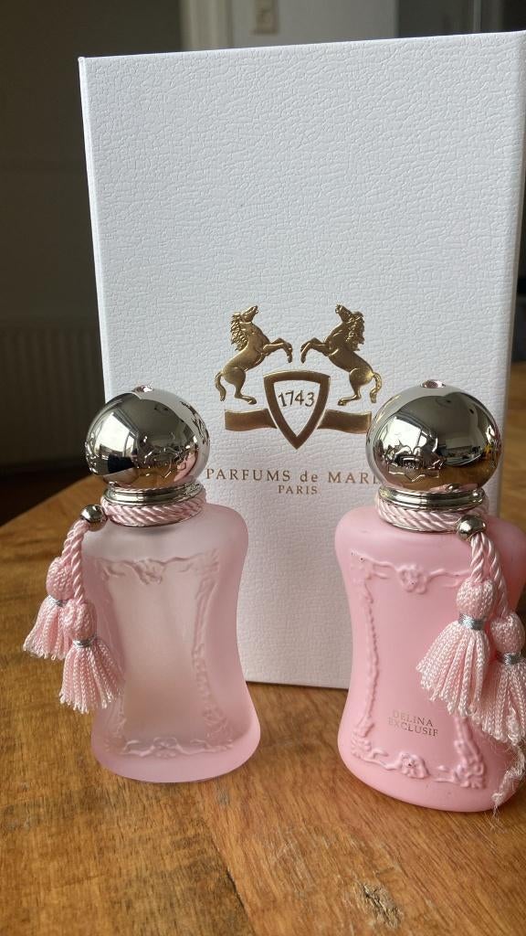 Lege parfum flesje, Verzenden, Gebruikt