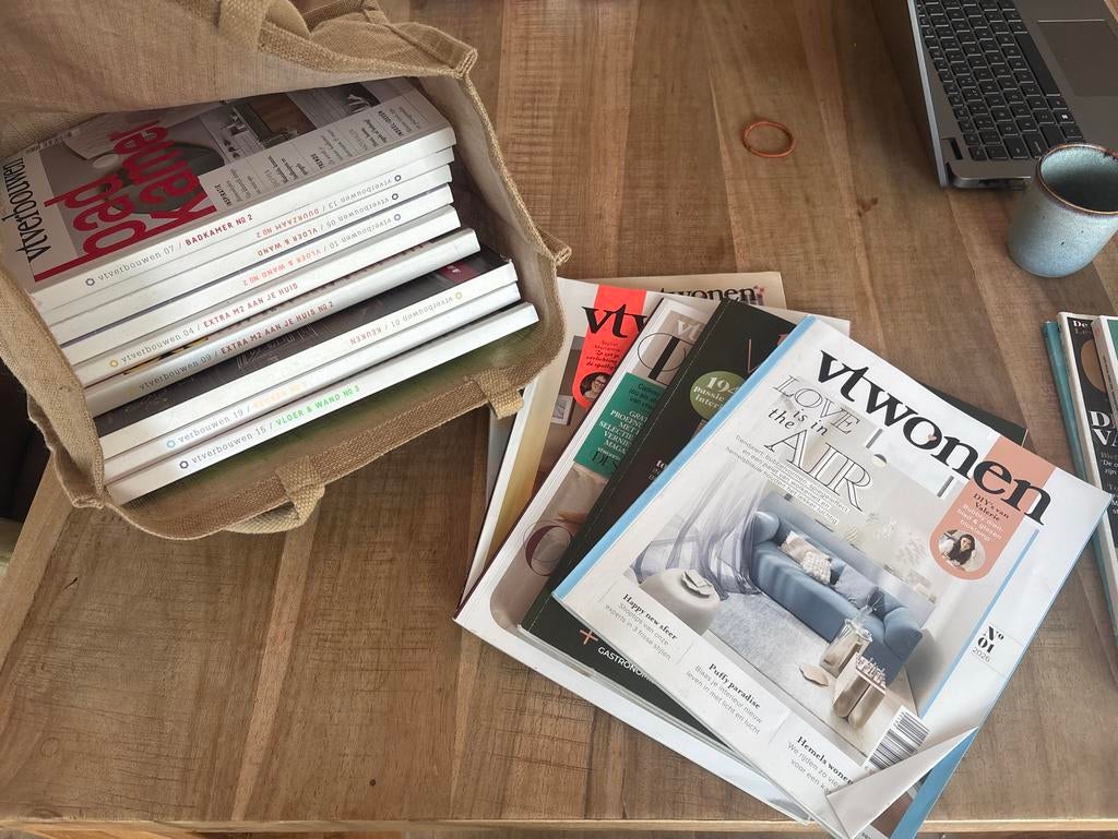 VT Wonen en Verbouwen Tijdschriften, Boeken, Ophalen of Verzenden, Gelezen, Interieur en Design