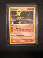 Rayquaza 26/110 stamped, Ophalen of Verzenden, Zo goed als nieuw, Foil