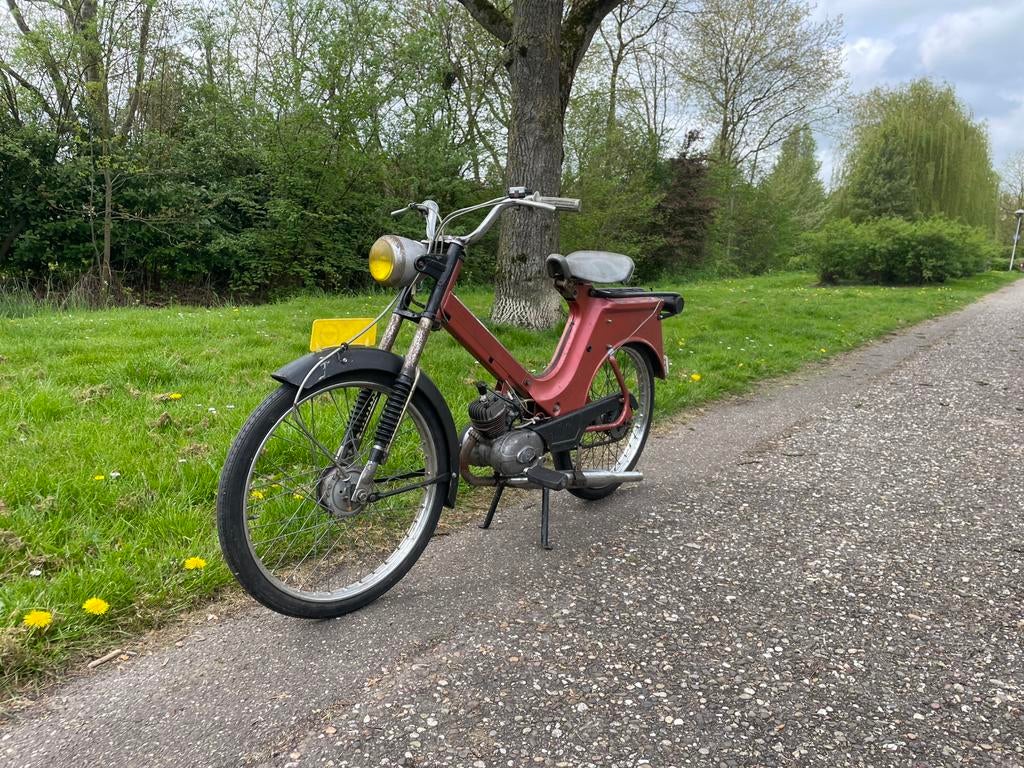 Stokvis Fairlady oldtimer bromfiets, Fietsen en Brommers, Brommers | Oldtimers, Maximaal 45 km/u, 49 cc, 1 versnellingen, Ophalen