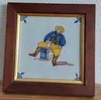 Makkumer tegeltje in lijst, Ophalen of Verzenden