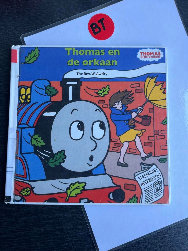 Thomas en de orkaan - Thomas de Stoomlocomotief, Ophalen of Verzenden, Zo goed als nieuw, Fictie algemeen
