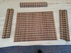 Placemats (x4) (bamboe), Huis en Inrichting, Keuken | Textiel, Ophalen, Zo goed als nieuw, Bruin, Placemat