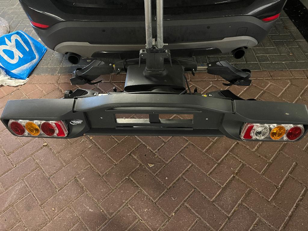 Fietsendrager twinny load, Auto diversen, Fietsendragers, Ophalen, Gebruikt, 2 fietsen, Trekhaakdrager