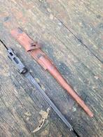Johnson bajonet WWII WO2 mobilisatie knil, Verzamelen, Ophalen of Verzenden, Nederland, Mes of Dolk