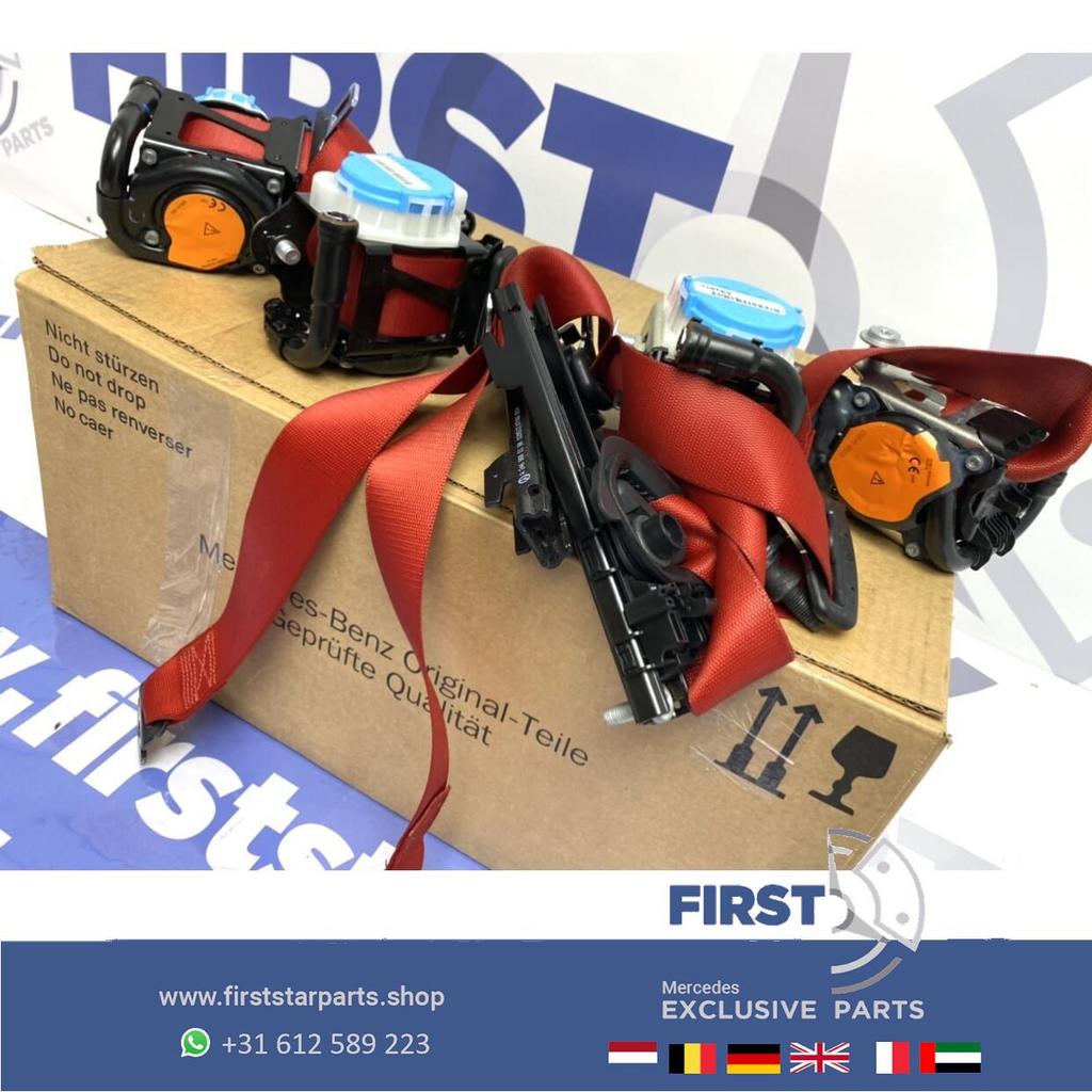 Rode 45 AMG Gordels Mercedes W176 A W117 CLA W156 GLA Klasse, Gebruikt, -, Ophalen of Verzenden, -