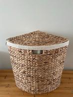 Rotan Wasmand met Deksel, Ophalen, Gebruikt, Beige, Overige typen