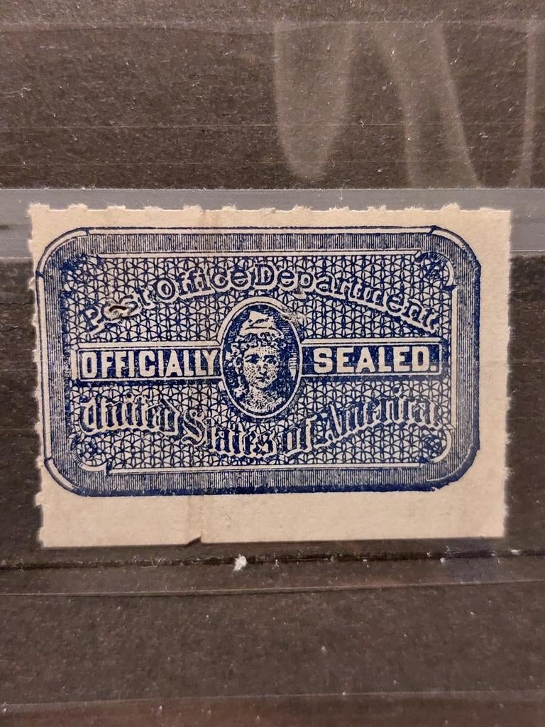 USA cinderella Post Office Department Officially Sealed, Postzegels en Munten, Ophalen of Verzenden, Postfris, Noord-Amerika