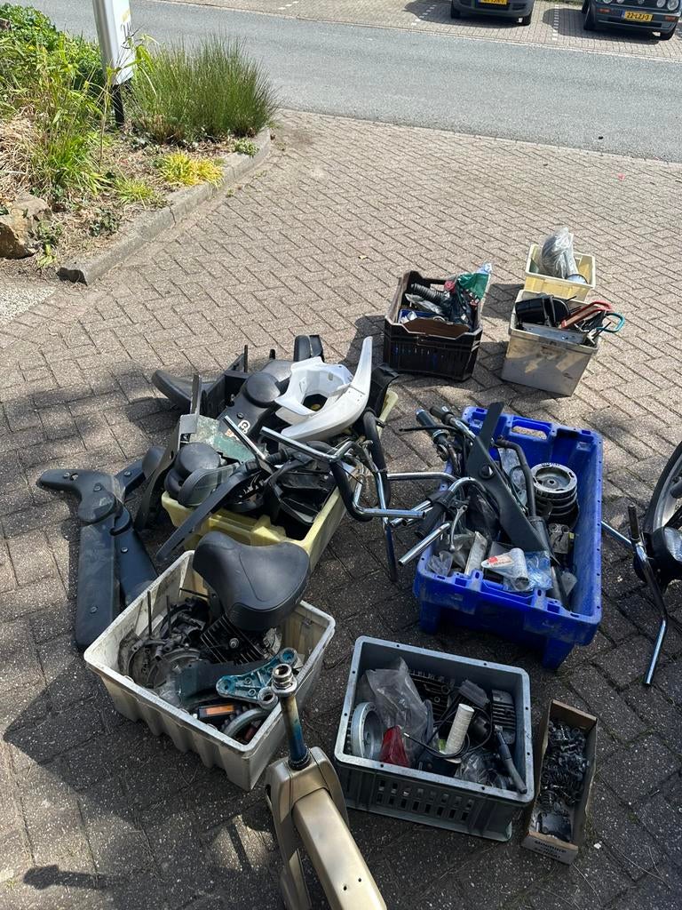 Partij gilera citta /vespa ciao . Nieuwe /gebruikt, Ophalen, Zo goed als nieuw, Overige typen, Overige merken