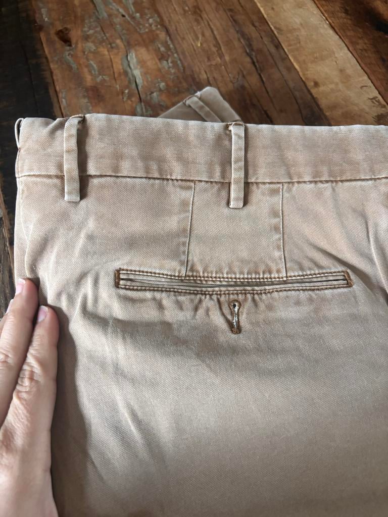 Madras pantalon maat M, Ophalen of Verzenden, Gedragen, Maat 48/50 (M), Beige