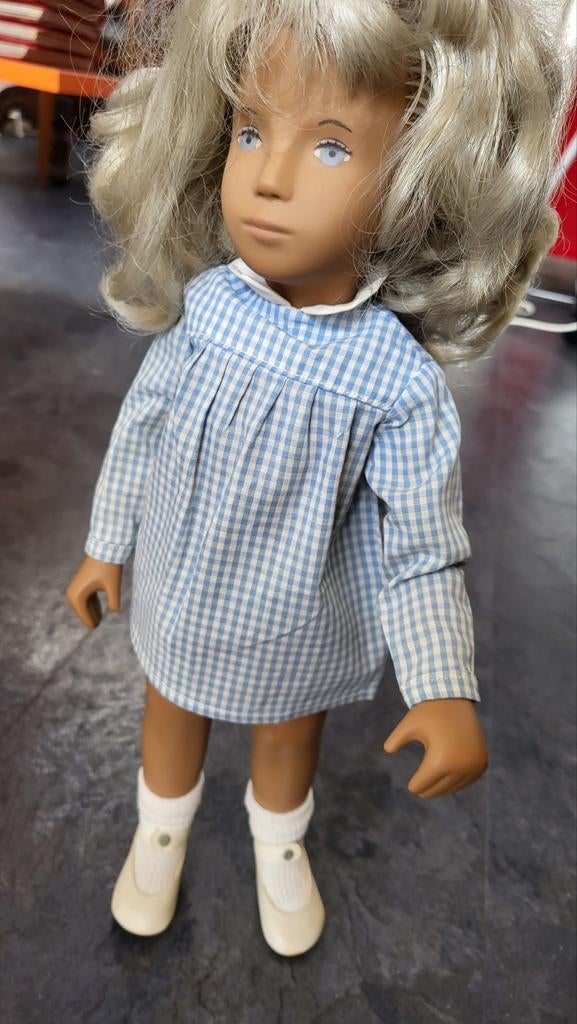 Vintage Sasha doll in originele vensterdoos., Ophalen, Gebruikt, Pop