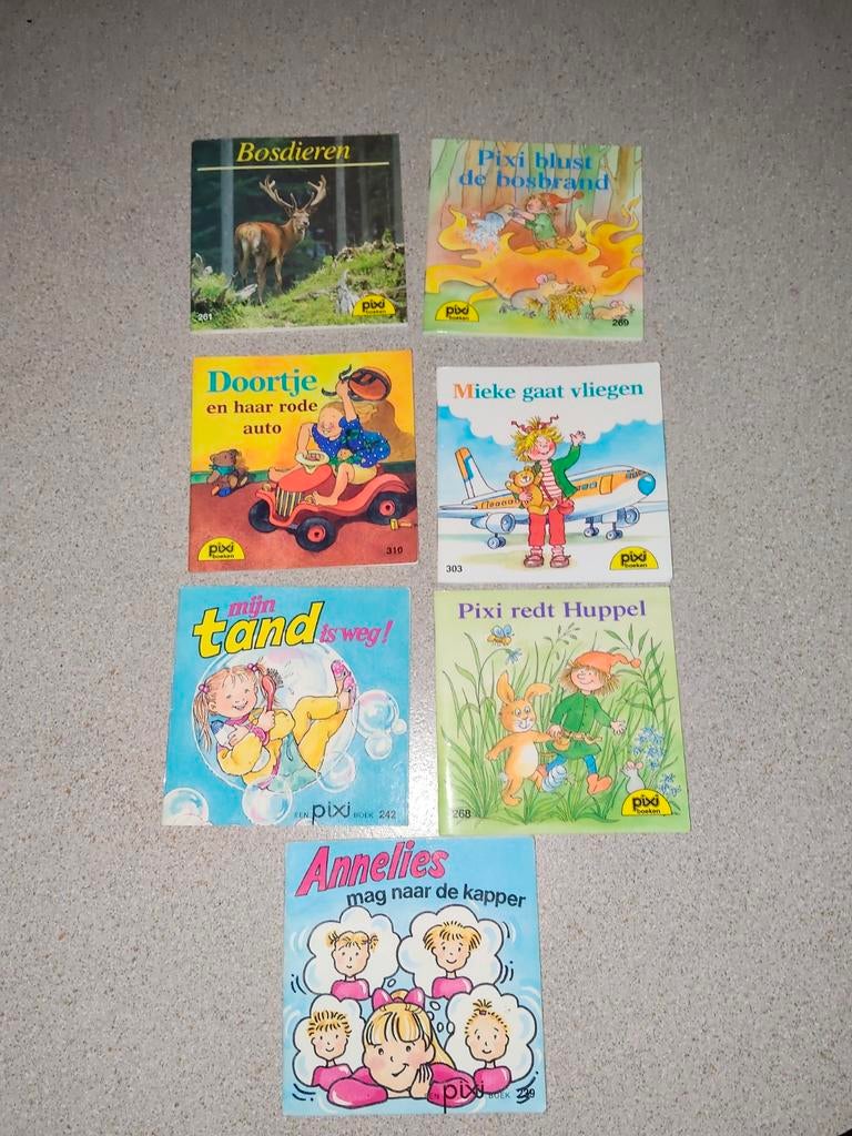 Pixi boekjes 7 stuks, Ophalen of Verzenden, Gelezen, 3 tot 4 jaar