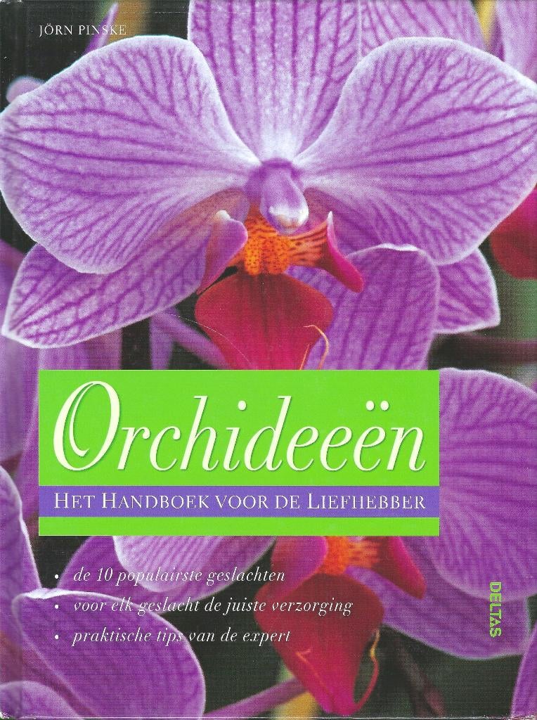 ORCHIDEEEN HET HANDBOEK VOOR DE LIEFHEBBERS., Huis en Inrichting, Kamerplanten, Overige soorten, Minder dan 100 cm, Bloeiende kamerplant