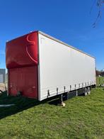 BE zeilentrailer met laadklep, Ophalen, Gebruikt