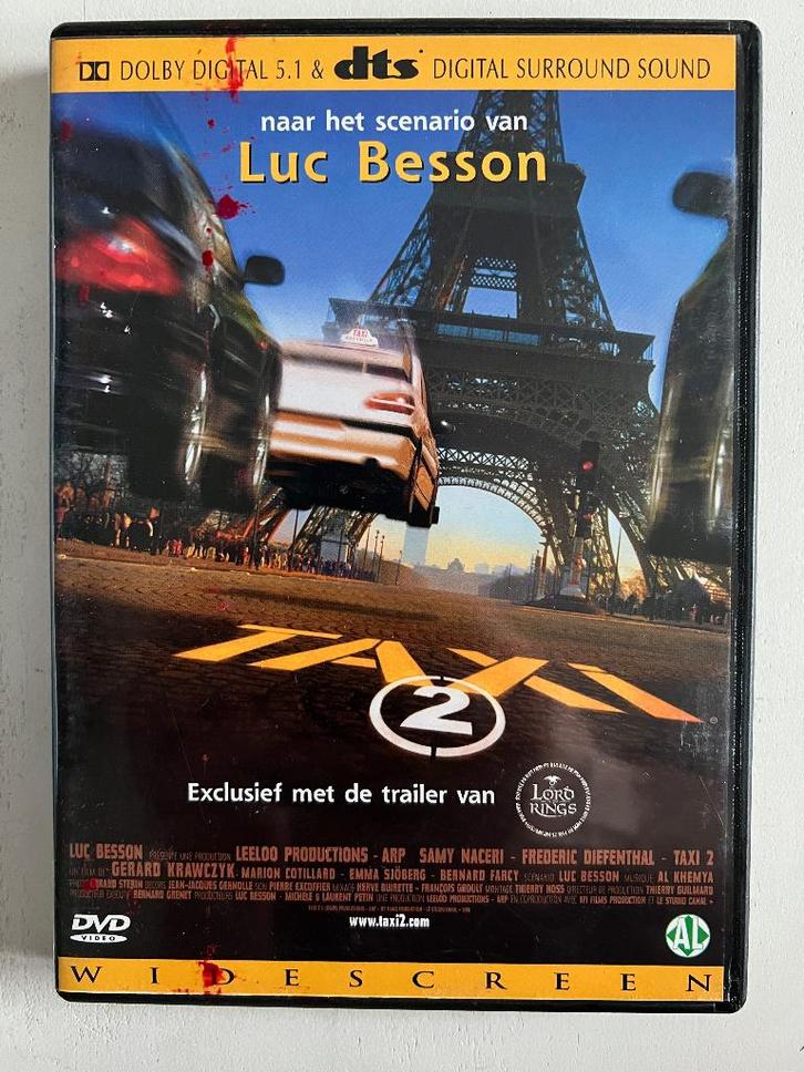 Taxi 2, Cd's en Dvd's, Dvd's | Actie, Gebruikt, Actiekomedie, Alle leeftijden, Ophalen of Verzenden