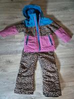 Protest ski-jas en skibroek panterprint maat 110, Ophalen