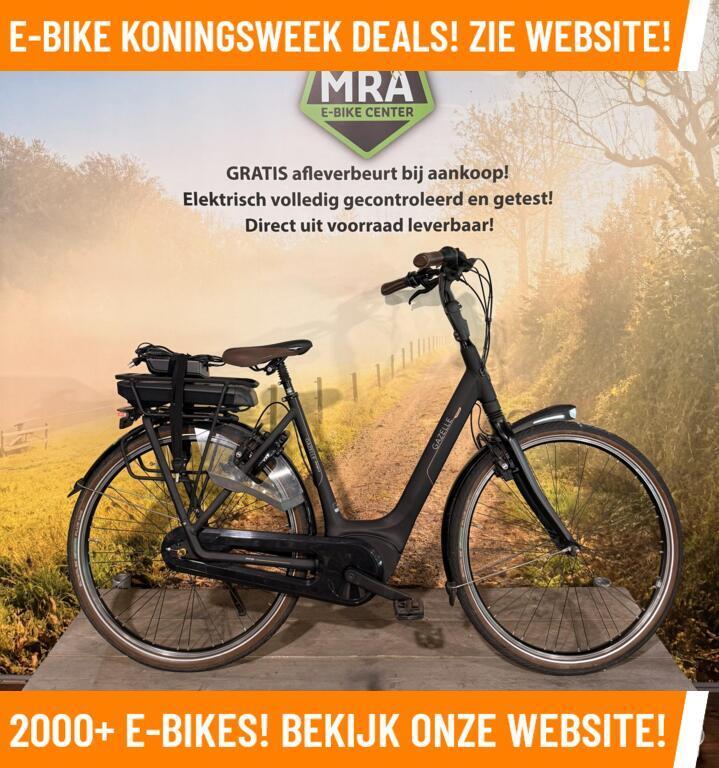 Gazelle Orange Elektrische fiets met Bosch Active Plus motor, Gazelle, Ophalen of Verzenden, Zo goed als nieuw, 50 km per accu of meer