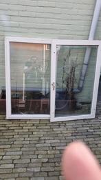 Gevel kiepraam dubbelglas 100x80 cm, Doe-het-zelf en Verbouw, Glas en Ramen, Gevelraam of Ruit, Gebruikt, 80 tot 120 cm, 80 tot 120 cm