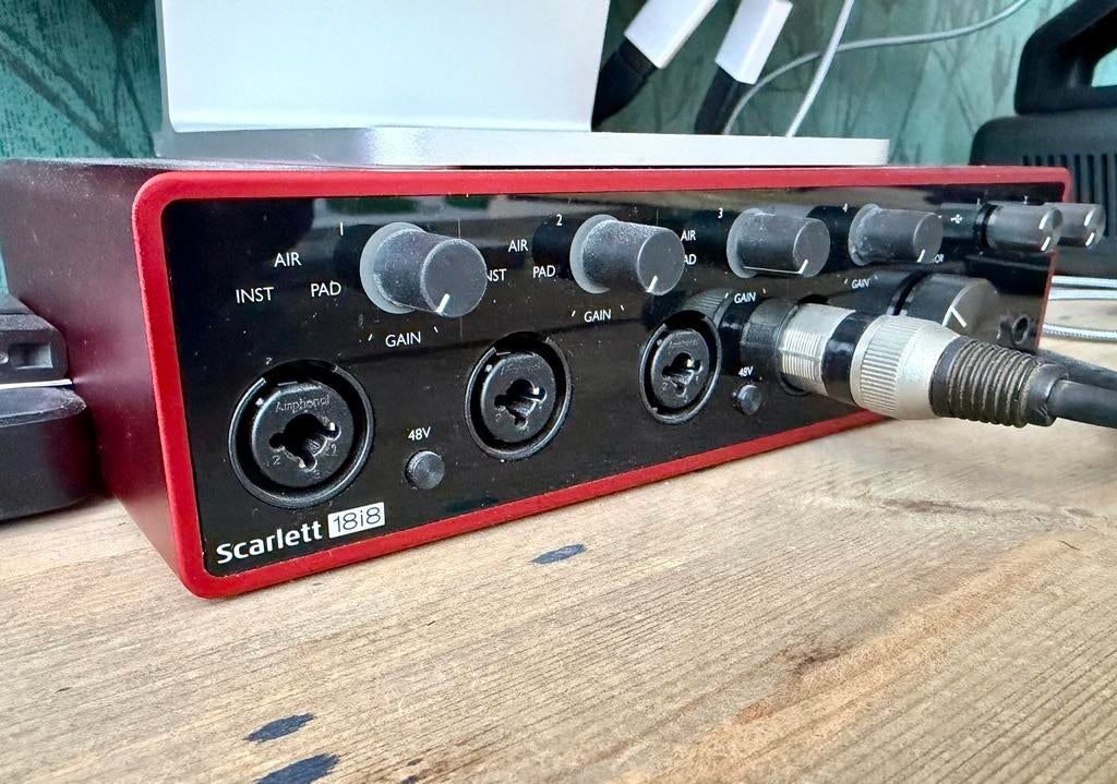 Focusrite Scarlett 18i8 3e generatie, Ophalen of Verzenden, Gebruikt, Extern