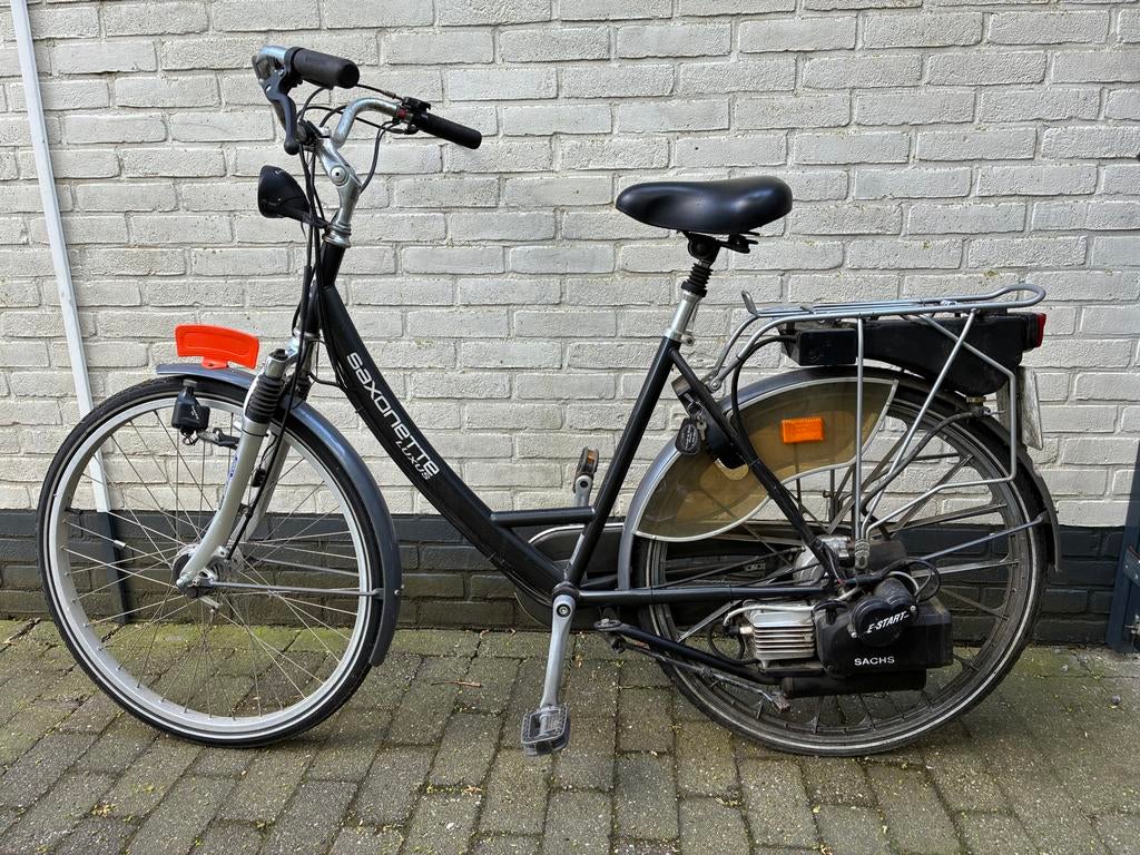 Saxonette Luxus snorfiets, Fietsen en Brommers, Snorfietsen en Snorscooters, Gebruikt, Overige merken, Benzine, Ophalen