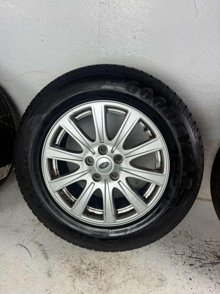 Originele Land Rover Discovery L320 velgen 18" 5x120 zomer, Niet ingevuld, 18 inch, Gebruikt, Banden en Velgen