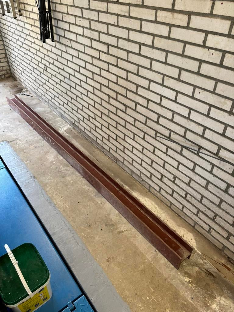 Zware din balk HEB 120 stalen h balk, Doe-het-zelf en Verbouw, Metalen, Ophalen, Zo goed als nieuw
