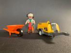 Playmobil werkman met bouw gereedschap., Ophalen of Verzenden, Zo goed als nieuw