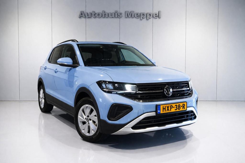 Volkswagen T-Cross Clear Blue Edition*Automaat* Carplay&Andr, Automaat, T-Cross, Gebruikt, Blauw