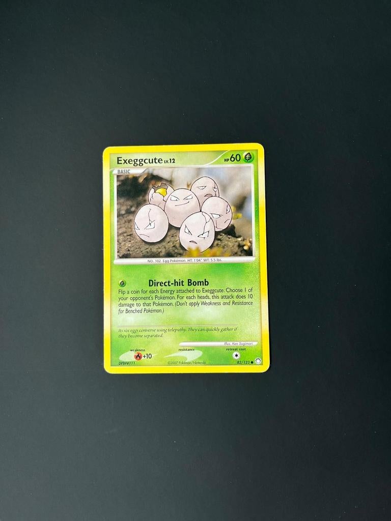 Pokémon kaart Exeggcute 82/123, Ophalen of Verzenden, Gebruikt, Losse kaart