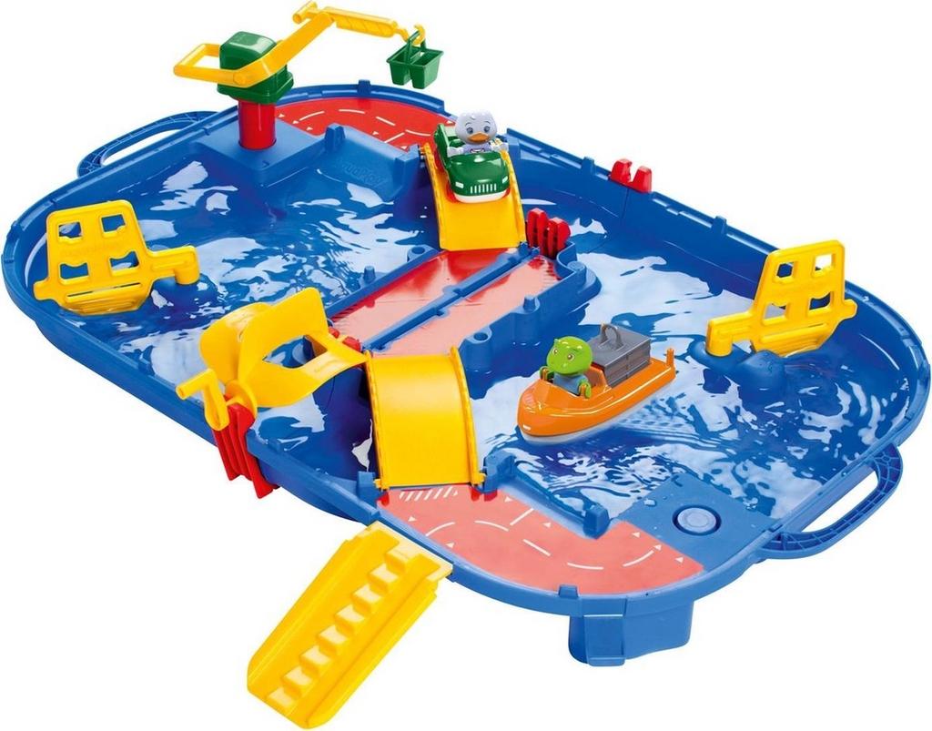 Aquaplay waterbaan AquaLock met accessoires, Kinderen en Baby's, Ophalen, Zo goed als nieuw, Jongen of Meisje