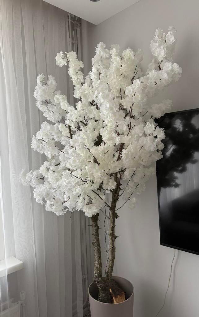 Te koop: bloesemboom met echte takken, Binnen, Kunstbloem, Ophalen of Verzenden, Handgemaakt