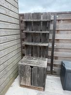 Steigerhouten tuinkast, Ophalen, Zo goed als nieuw, Hout, Overige typen