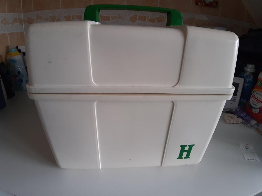 Koelbox van Heineken bier, Verzamelen, Biermerken, Ophalen of Verzenden, Zo goed als nieuw, Glas of Glazen, Heineken
