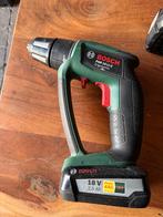Bosch PSR 18 LI-2 Schroefmachine met accu, Gebruikt, Variabele snelheid, Ophalen of Verzenden, Boor- en Schroefmachine