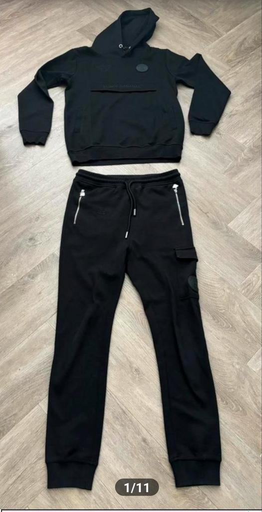 JR. Black bananas Zwart Trainingspak Maat 164 unisex 💫, Kinderen en Baby's, Kinderkleding | Maat 164, Ophalen of Verzenden, Zo goed als nieuw