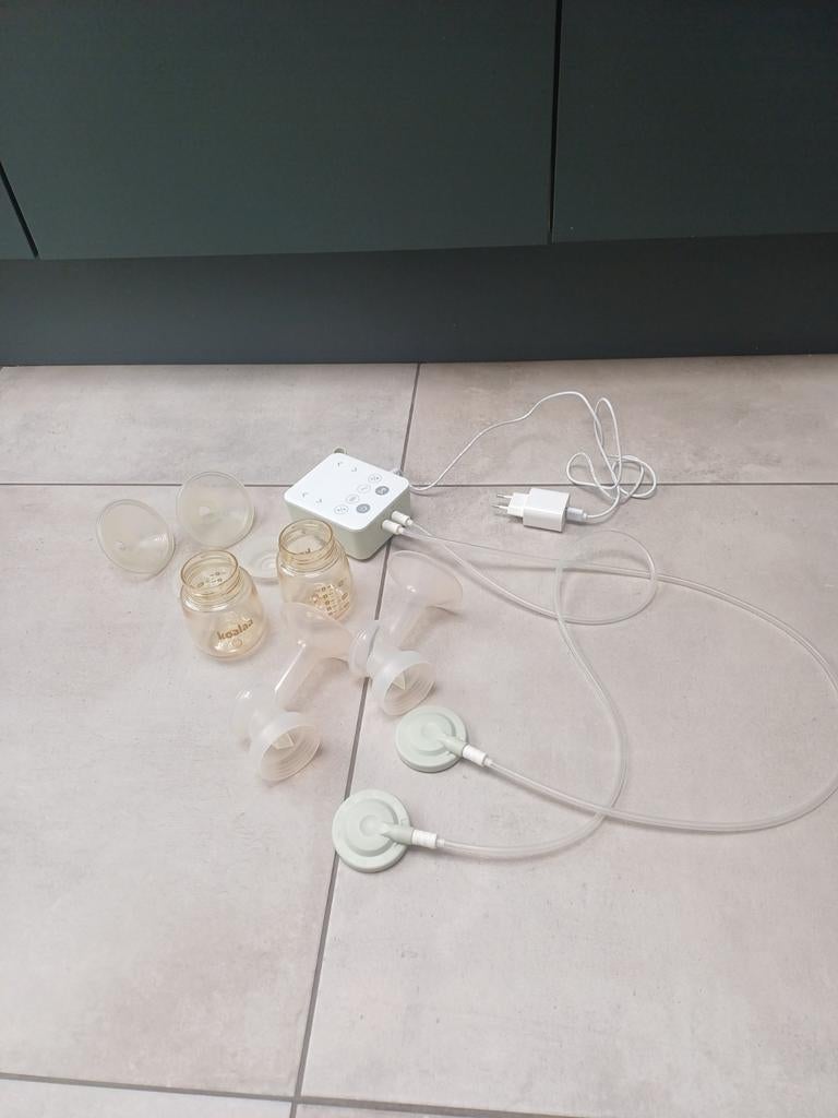 Koalaa borstkolf met accessoires, Ophalen of Verzenden, Gebruikt