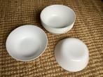 Ronde witte glazen schaaltjes, kom, bakjes ø 15 cm, 30 stuks, Ophalen, Overige stijlen, Aardewerk, Schaal of Schalen