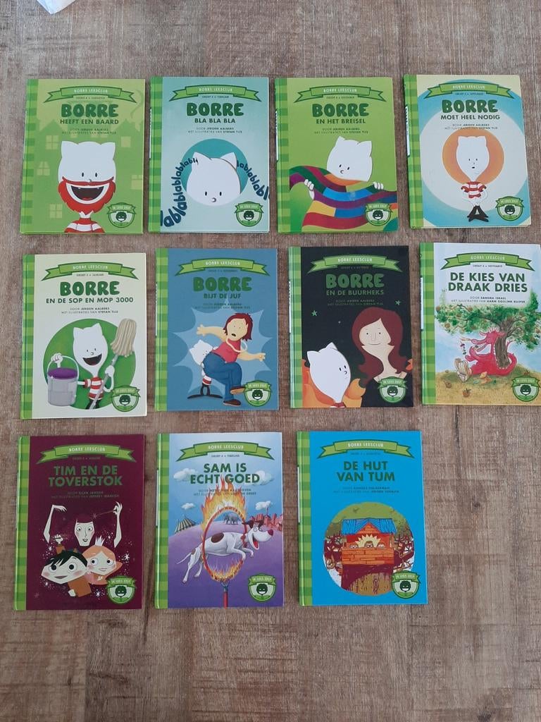 Borre leesclub groep 4, Boeken, Ophalen of Verzenden, Gelezen
