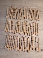 Houten kantklossen / 59 stuks / houten kantklossen klosje, Ophalen of Verzenden