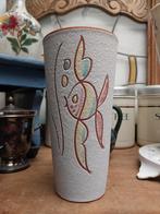 oma's uit de jaren 50 / 60 vaasje afbeelding vis, Overige kleuren, Aardewerk of Porselein, Ophalen of Verzenden, Zo goed als nieuw