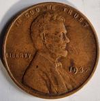 One Cent “Wheat Penny” 1937, Verzenden, Noord-Amerika