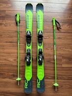 Elan RC Race Ski's 120 cm met Stokken en Salomon Schoenen, Ophalen, Gebruikt, 100 tot 140 cm, Carve