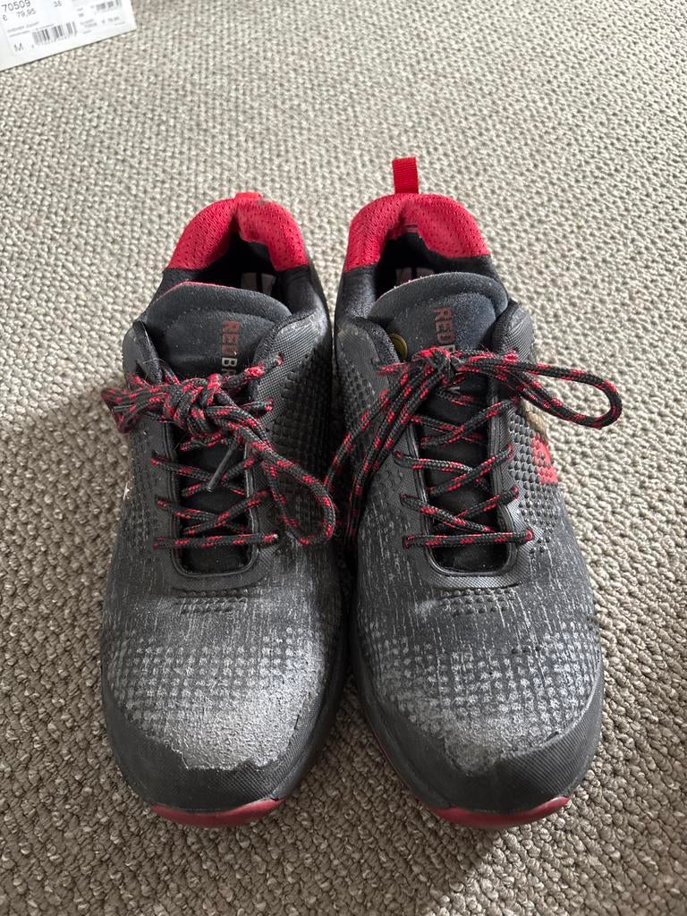 RED BRICK Motion Brick werkschoenen maat 43 met stalen neus, Kleding | Heren, Schoenen, Zwart, Ophalen of Verzenden, Werkschoenen