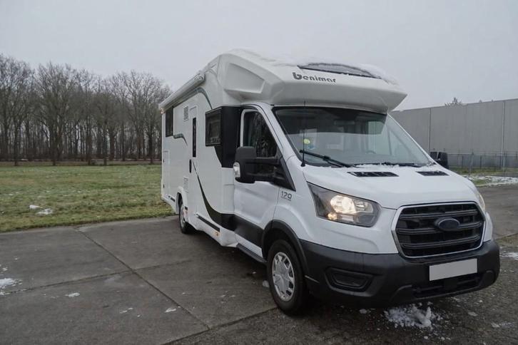 Camper verhuur - Benimar 4 Persoons camper, Caravans en Kamperen, Verhuur