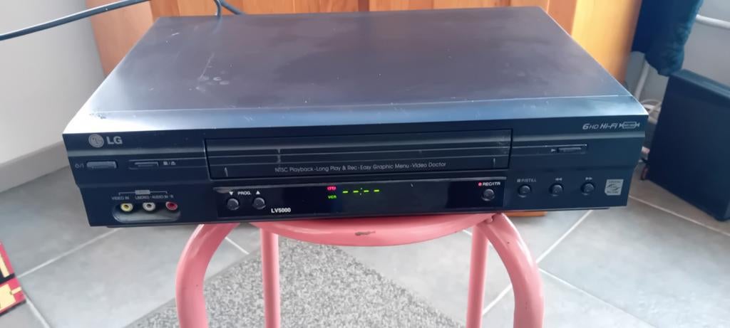 LG LV5000 VHS-speler - Goede staat, Audio, Tv en Foto, Videospelers, Ophalen of Verzenden, Gebruikt, VHS-speler of -recorder