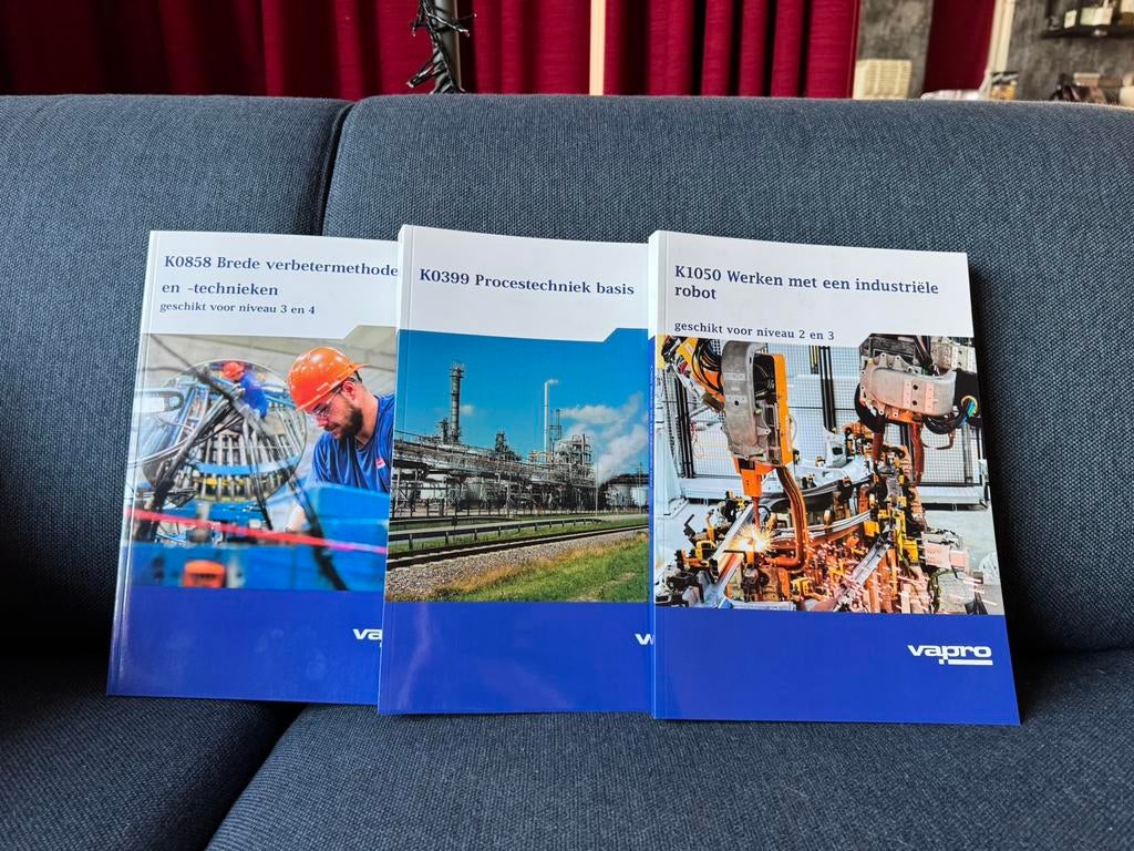 VAPRO Boeken | K1050 | K0399 | K0858, Ophalen of Verzenden, Beta, Nieuw, MBO