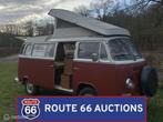 Volkswagen T2a camper | 1972 | Route 66 Auctions, Auto's, Overige carrosserieën, Volkswagen, Zwart, Bedrijf