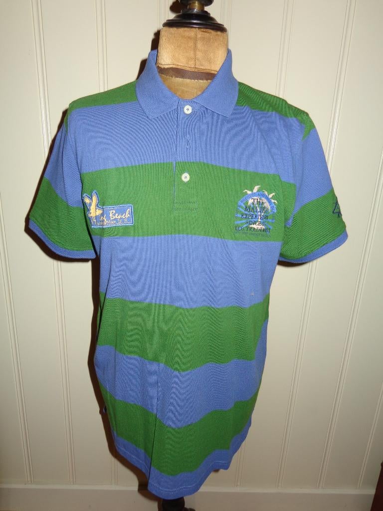 Heren polo nieuw Rover & Lakes maat L, Blauw, Nieuw, Ophalen of Verzenden, Rover & Lakes