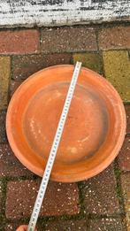 Grote terracotta schotel voor bloempot, Ø35cm, Tuin en Terras, Gebruikt, Minder dan 40 cm, Terracotta, Ophalen
