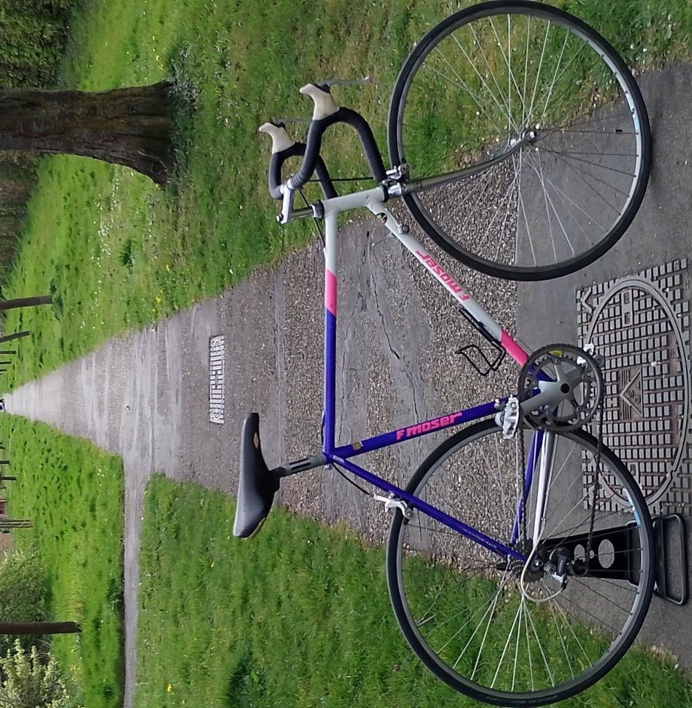 FRANCESCO MOSER 🇮🇹 Special Corsa - Stalen Racefiets (1989), 28 inch, Staal, Velgrem, Zo goed als nieuw